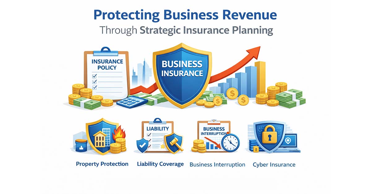 Business revenue protection through strategic insurance planning